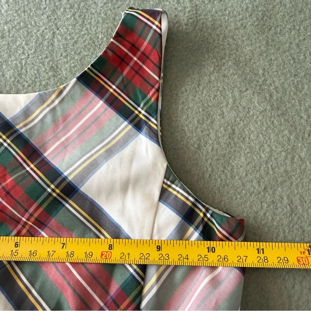 Polo Ralph Lauren Plaid Taffeta Sleeveless Dress‎ Size 3T